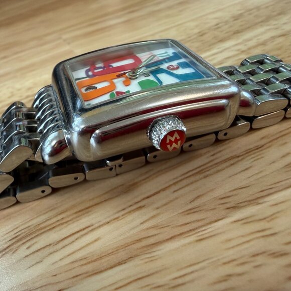 Michele Deco Watch with Sterling Band - Picture 2 of 4
